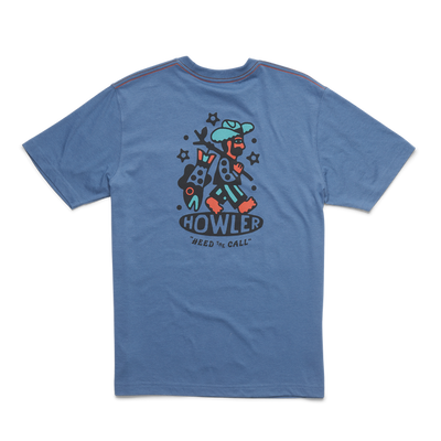 Howler Brothers Select Pocket T-Shirt for Men Travelin' Light : Blue Mirage #color_travelin-light-blue-mirage