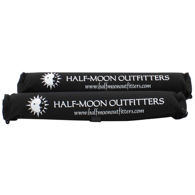 Half-Moon Outfitters Logo Extrema Split Bottom Rack Pads Black 18"