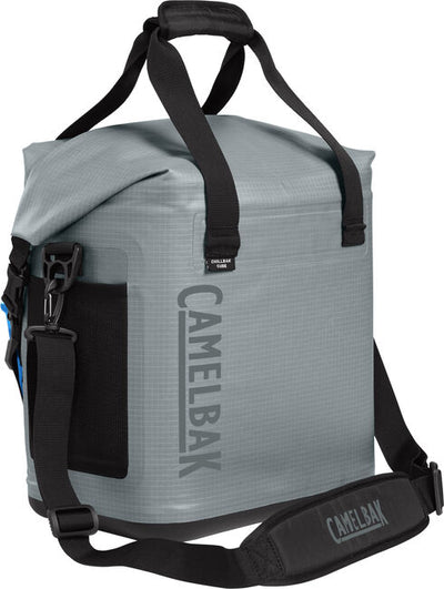 Camelbak ChillBak Cube 18 Soft Cooler with Fusion 3L Group Reservoir Monument Grey