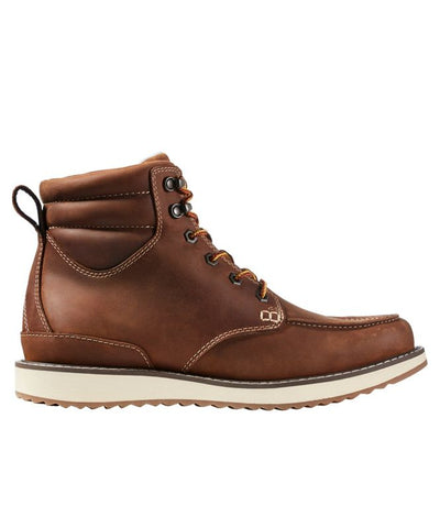 L.L.Bean Stonington Boots for Men, Moc-Toe Dark Oakwood