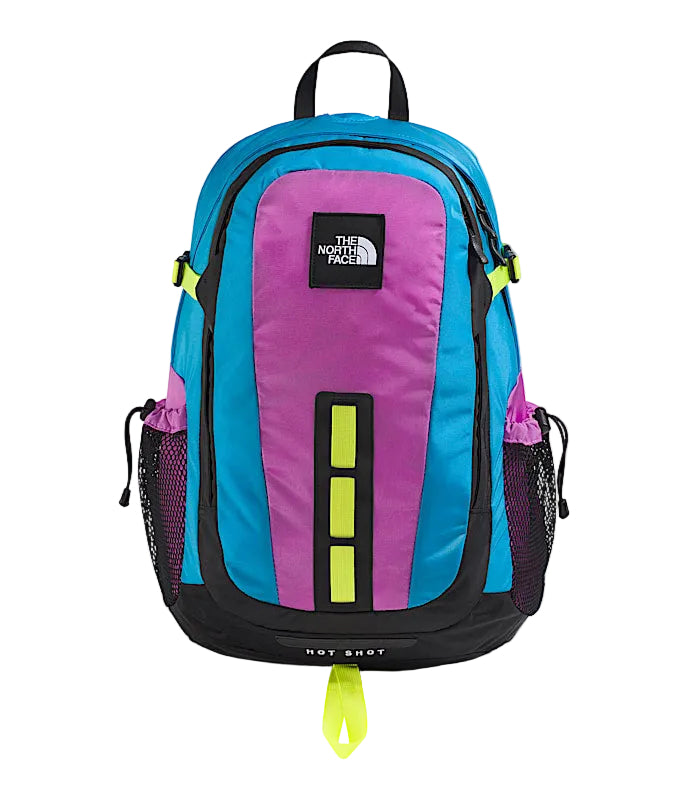 The North Face Hot Shot SE Backpack Meridian Blue/Violet Crocus/Fizz Lime