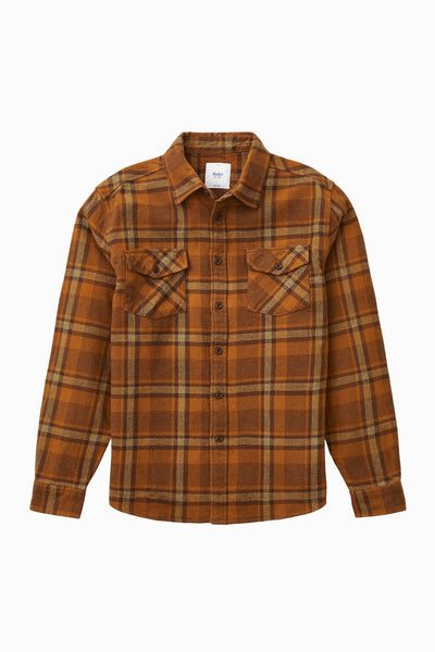 Katin Vincent Flannel Shirt for Men (Past Season) Caramel #color_caramel