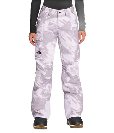 The North Face Freedom Insulated Pants for Women (FINAL SALE) Lavender Fog Tonal Mountainscape Print