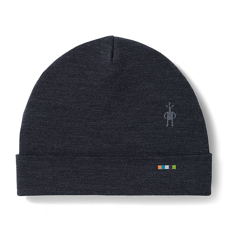 Thermal Merino Reversible Cuffed Beanie Classic Minimal Winter Warm Hat Smartwool Thermal Merino Reversible Cuffed Beanie | Alpine Shop main image 2