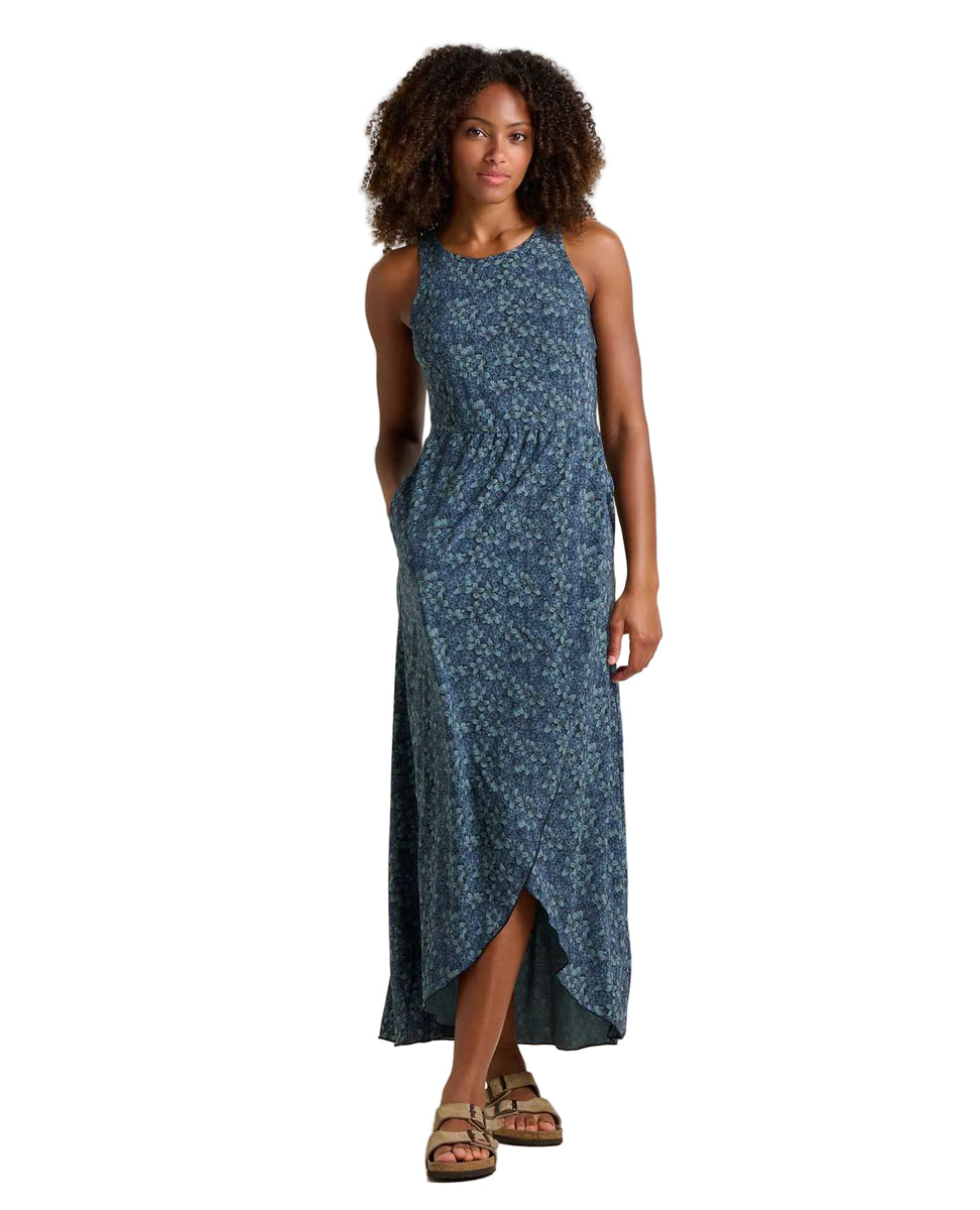 Toad & Co Women's Sunkissed Maxi Dress Ink Print / Small