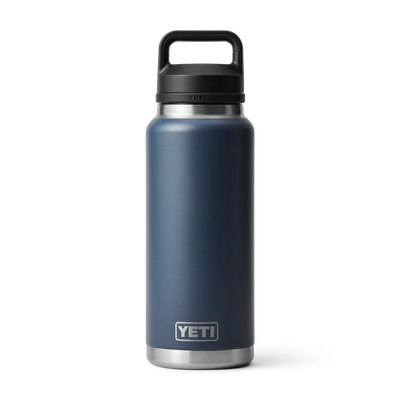 Yeti Rambler 36oz Water Bottle with Chug Cap Navy
