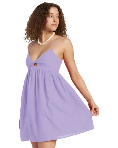 Billabong Twist in a dress for Women Peaceful Lilac
