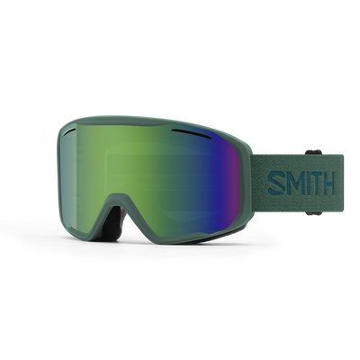 Smith Optics Blazer Goggles Alpine Green Vista + Green Sol-X Mirror