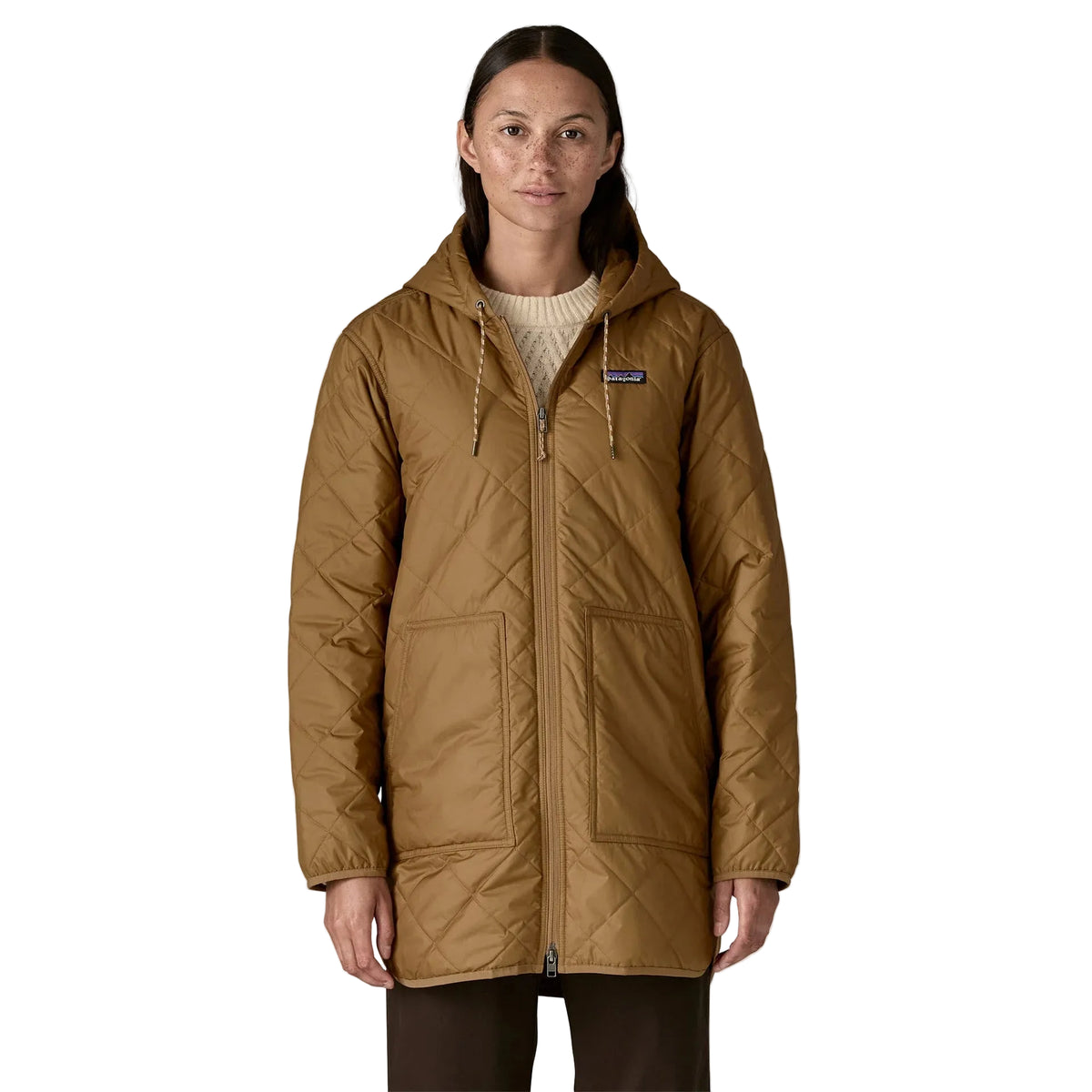 Patagonia ダイヤモンドキルテッドパーカー　ボンバーフーディ　企業ロゴ Diamond Patagonia Quilted Bomber Hoody M's パタゴニア フーディ