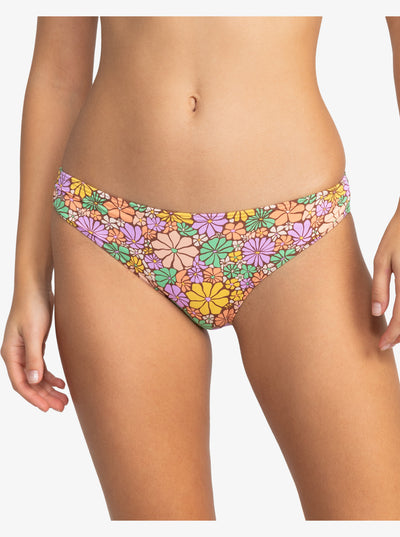 Roxy All About Sol Hipster Bikini Bottoms Root Beer All About Sol Mini