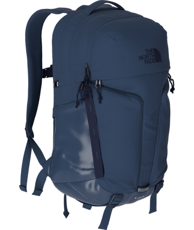The North Face Surge Backpack for Women Shady Blue/TNF Black