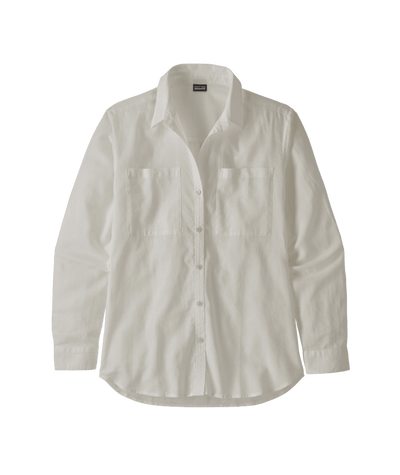 Patagonia Lightweight A/C Buttondown Shirt for Women White