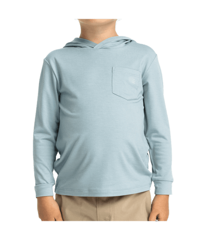 Free Fly Apparel Bamboo Shade Hoodie for Toddlers Ocean Mist #color_ocean-mist