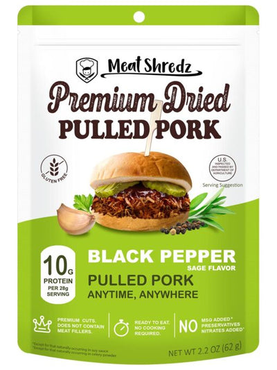 Meat Shredz Black Pepper Sage (The Original)