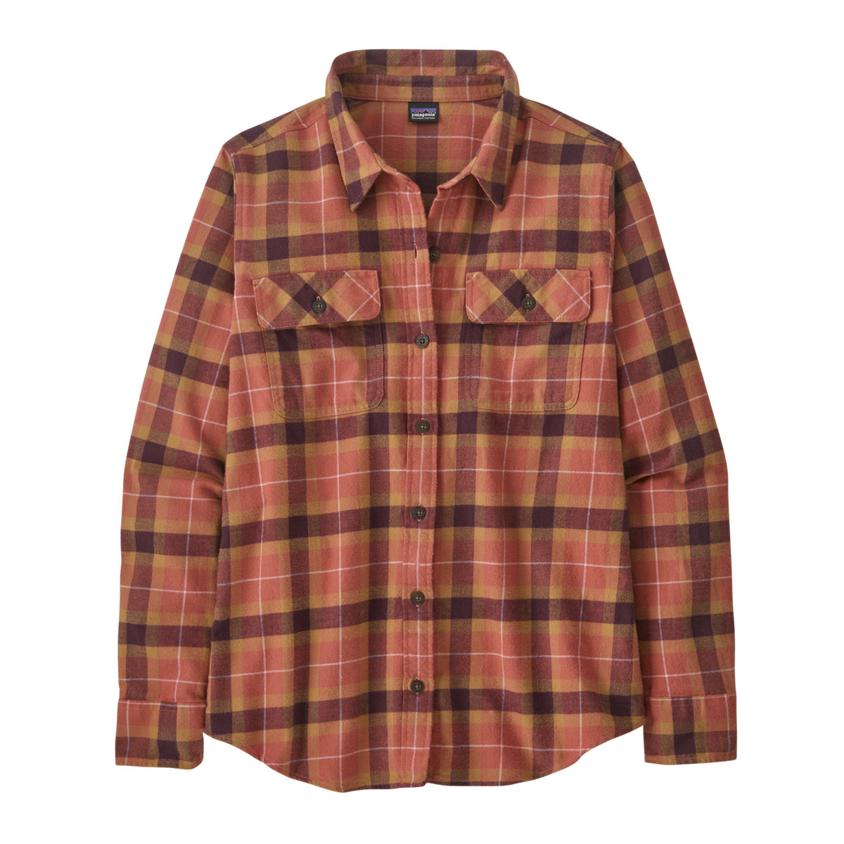 Patagonia Long Sleeved Organic Cotton Midweight Fjord Flannel