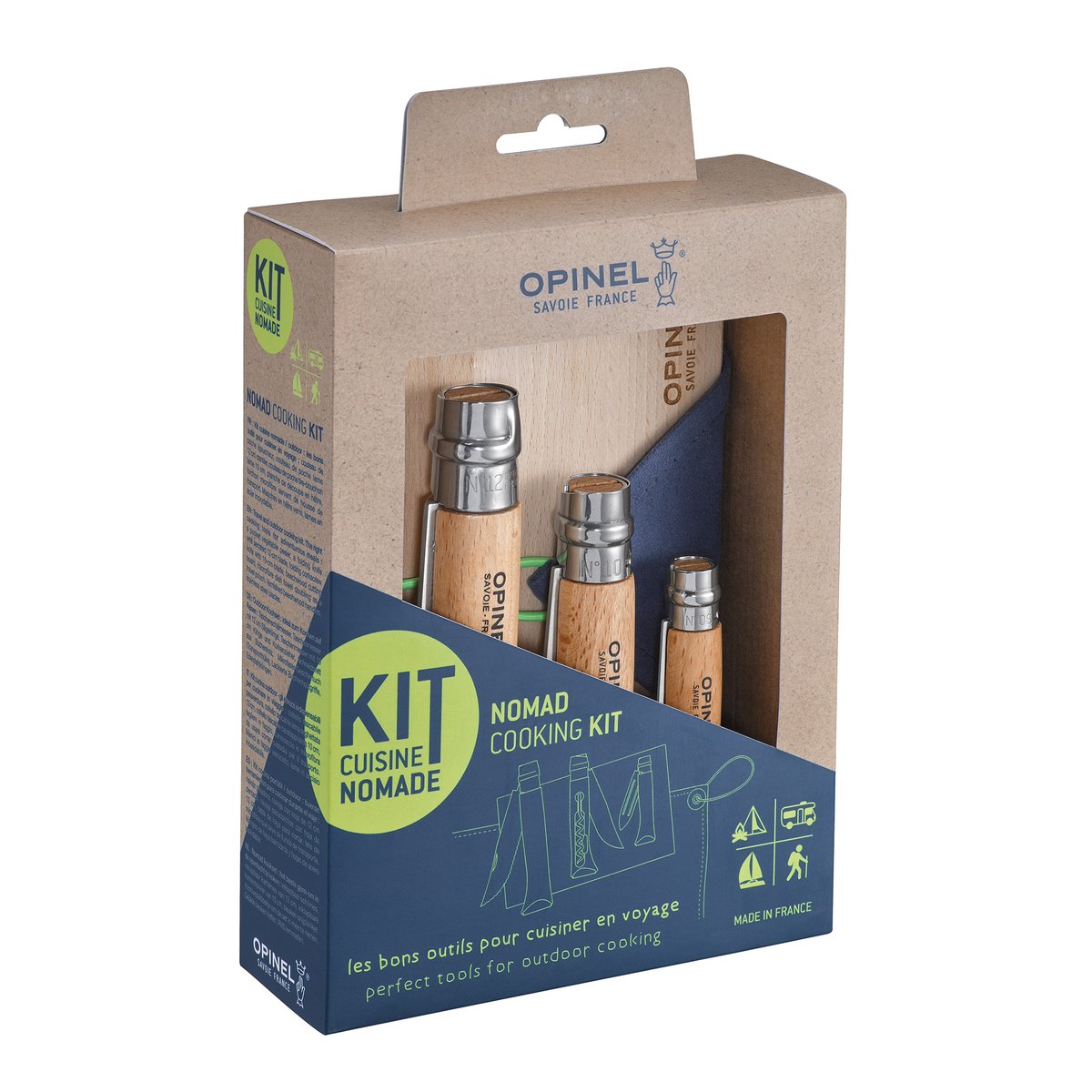 Opinel Nomad Cooking Kit – Half-Moon Outfitters