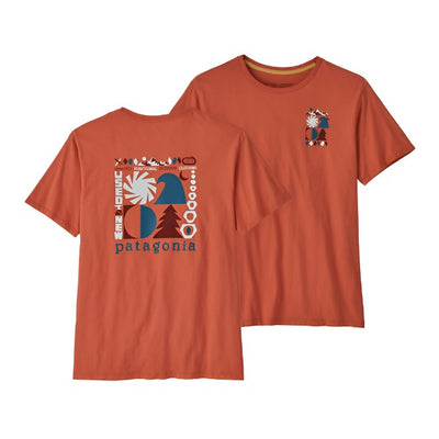 Patagonia Spirited Seasons Organic T-Shirt (FINAL SALE) Quartz Coral