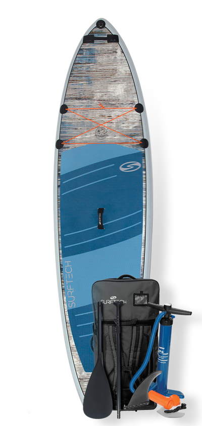 10'8" Beachcraft Air Travel Inflatable Paddleboard Blue