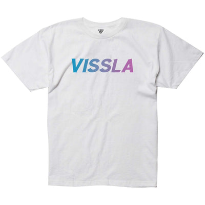 Vissla 7 Seas Bolt Short Sleeve Tee for Kids (Past Season) White