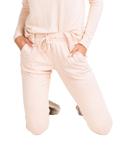 Southern Shirt Company Sincerely Soft Heather Joggers for Women (Past Season) Faded Coral