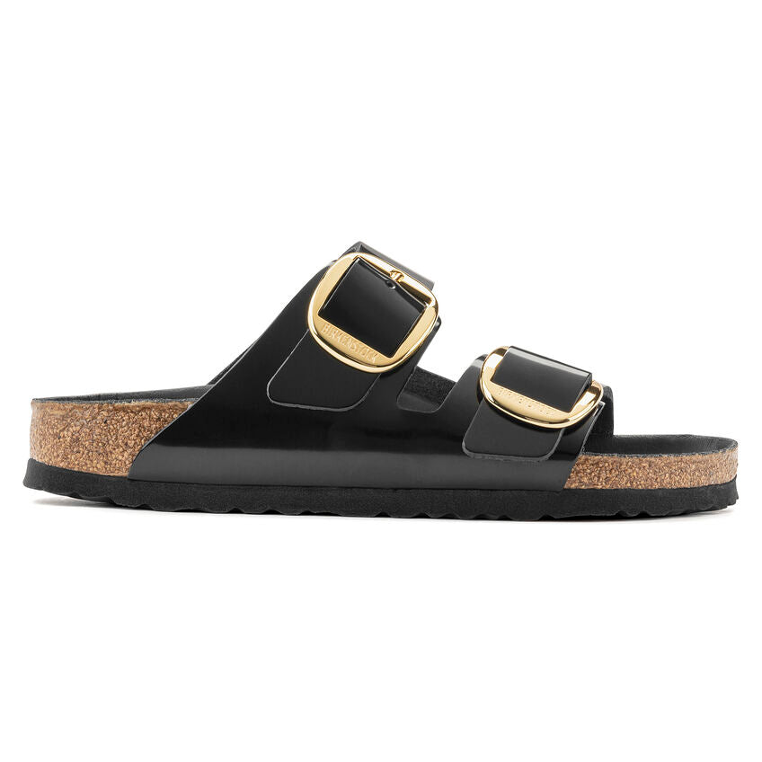 Arizona Natural Leather Big Buckle Sandals for Women (SALE