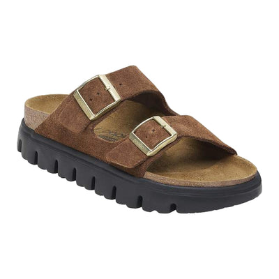 Birkenstock Arizona Chunky Sandals for Women Dark Tea I Black