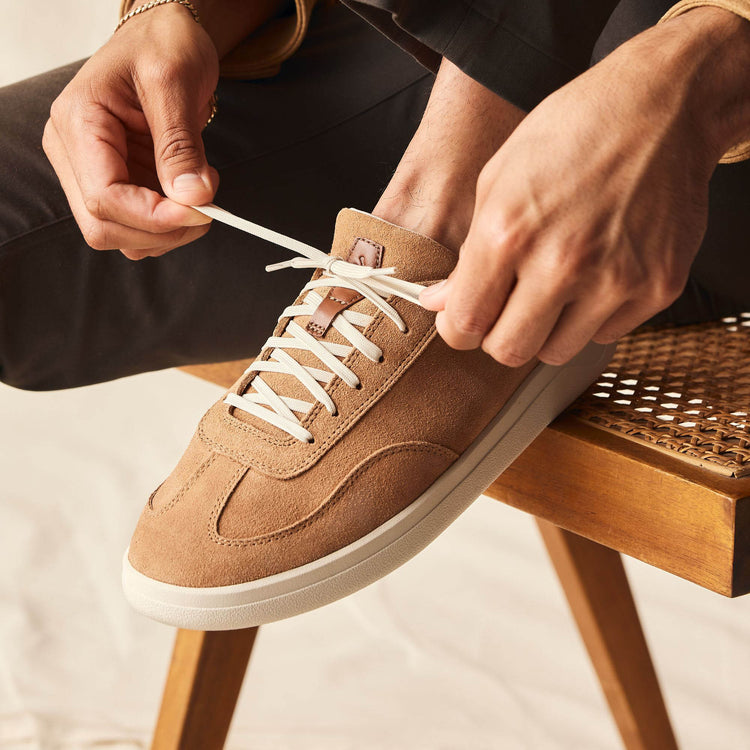 Olukai Punini Suede Sneakers for Men – Half-Moon Outfitters display picture 1