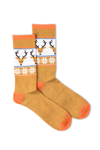Kavu Moonwalk Socks Oh Deer