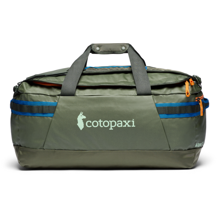 cotopaxi chumpi durable duffle bag backpack Allpa Getaway 70L Duffel – Half-Moon Outfitters 2026 Bro's Bros SCR Model:FRMLT2500D-XH the recycled polyester fabric It doesnt look super