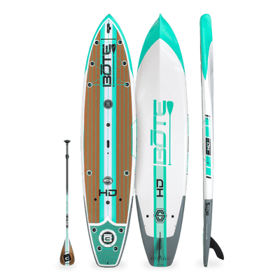 Bote 12' HD Paddle Board Full Trax Seafoam #color_full-trax-seafoam