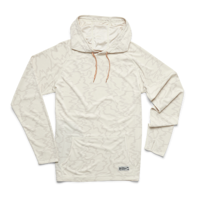 Howler Brothers Loggerhead Hoodie for Men Ocean Motion : Off White