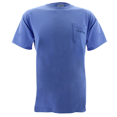 Badge Logo Short Sleeve Pocket T-Shirt (Sale Colors) Deep Forte #color_deep-forte