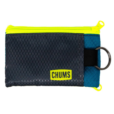 Chums Surfshorts Wallet Dark Grey | Teal