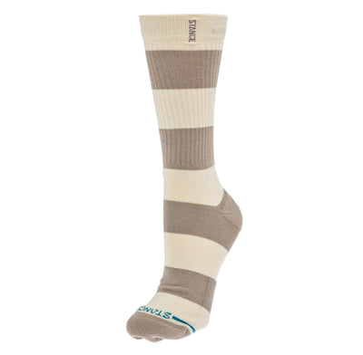 Stance Stacked Up Crew Socks String Grey