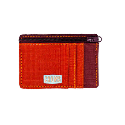 Chums Bandit Zip Wallet Rust | Burgundy
