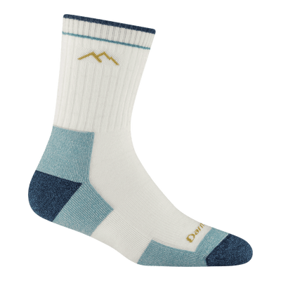 Darn Tough Hiker Micro Crew Midweight Hiking Sock for Women White