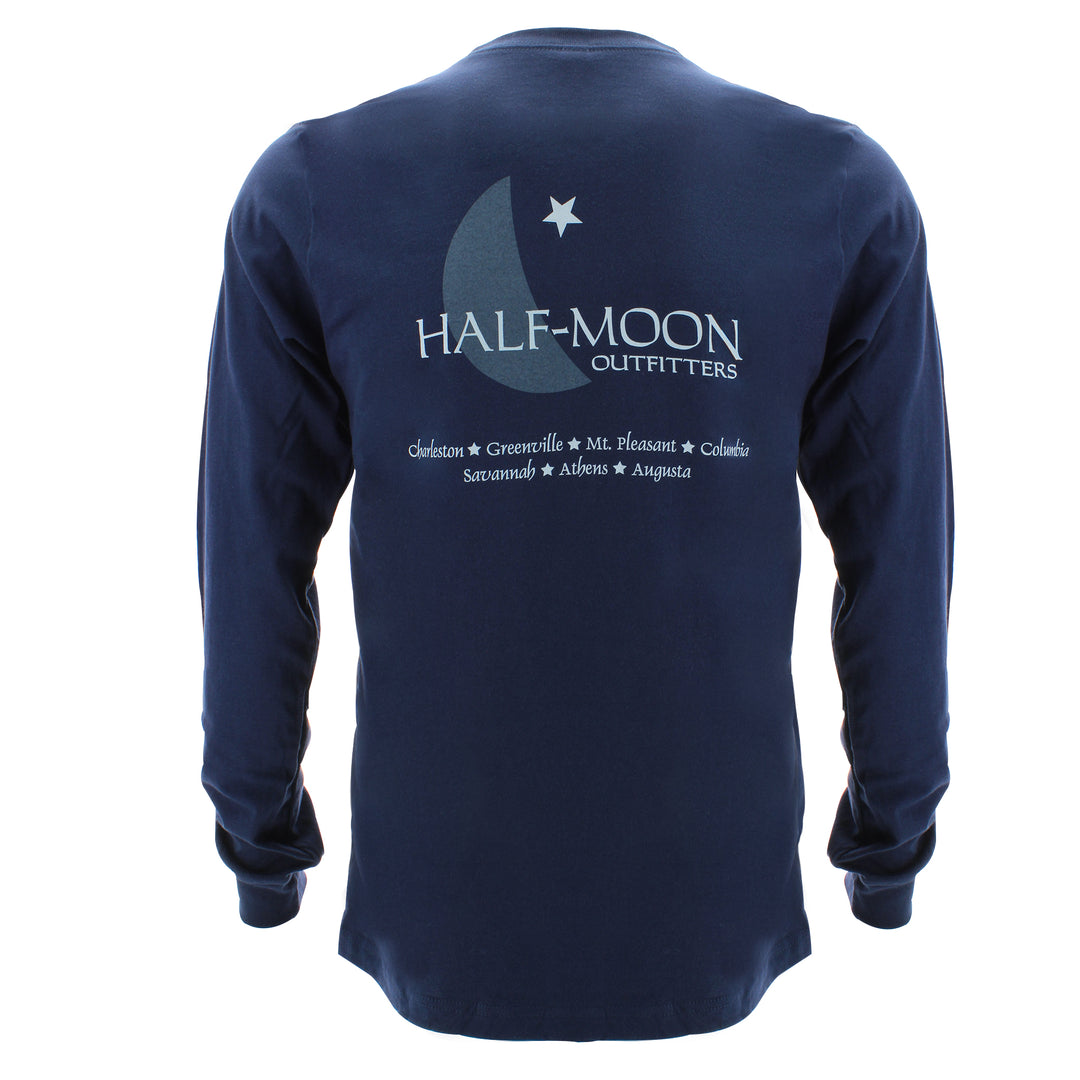 トップス everyone logo long sleeve tee navy 25WLSLI74PE_1_men_20urban_20do