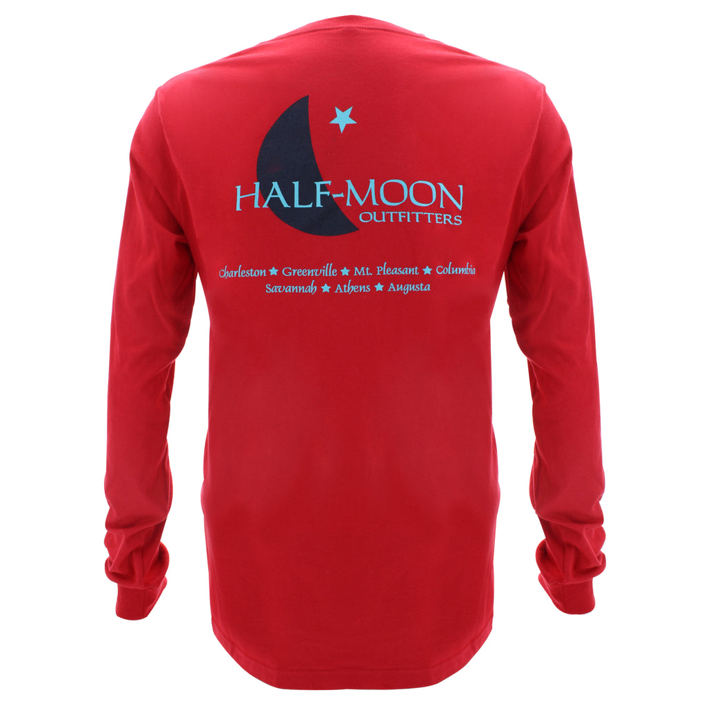 Half-Moon Outfitters Crescent Logo Long Sleeve T-Shirt (FINAL SALE)