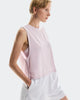 On Focus Crop Tank Top for Women Orchid