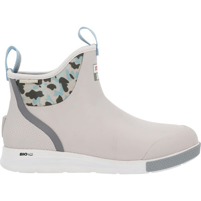 Xtratuf Ankle Deck Sport Boot for Men Duck Camo Gray