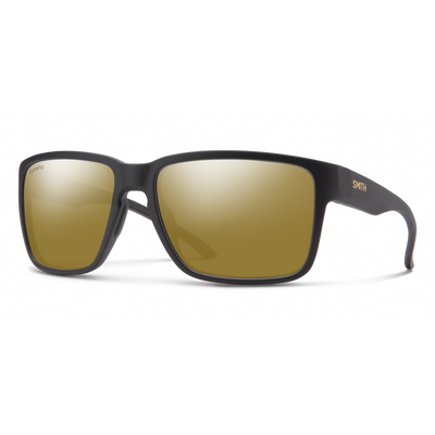 Smith Emerge Sunglasses Matte Black + ChromaPop Polarized Bronze Mirror Lens