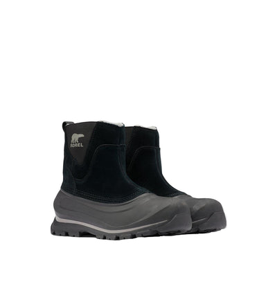 Sorel BUXTON Pull On Men's Waterproof Boot Black I Quarry