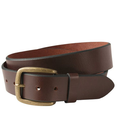 L.L. Bean 1912 Jean Belt for Men Brown