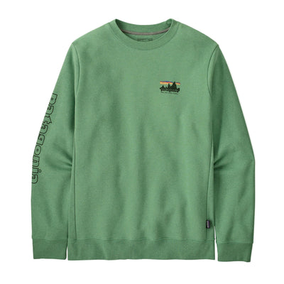 Patagonia '73 Skyline Uprisal Crewneck Sweatshirt Ellwood Green