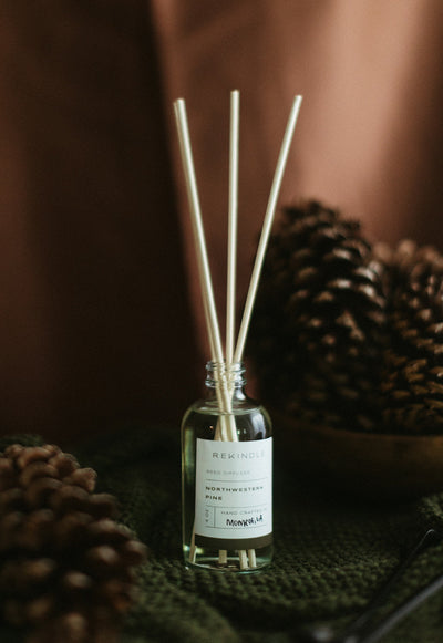 Rekindle Candle Co Northwestern Pine Reed Diffuser