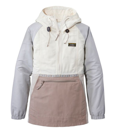 L.L. Bean Mountain Classic Anorak for Women Paperwhite/Putty
