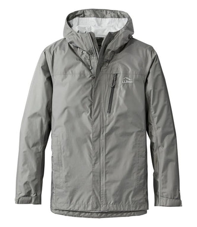 L.L.Bean Trail Model Rain Jacket for Men Graphite