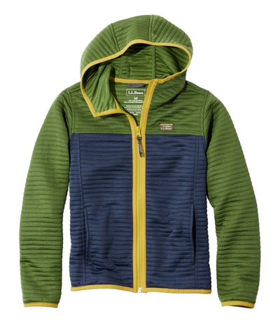 LL Bean Airlight Full-Zip Hoodie for Kids Cactus