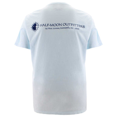 Half-Moon Outfitters Limited Edition Location Tee - Kannapolis Soothing Blue