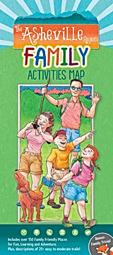 Outdoor Path Publishing The Asheville Region: FAMILY ACTIVITIES MAP
